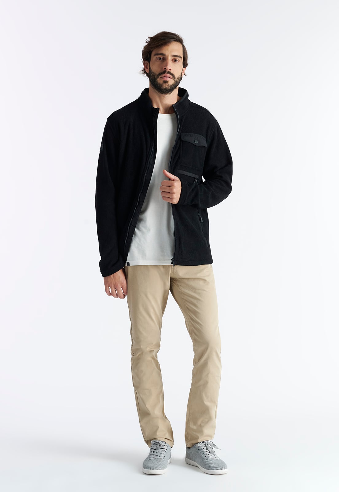 FLEECE ACONCAGUA BLACK - 2
