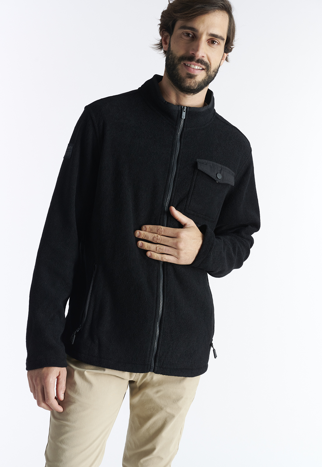 FLEECE ACONCAGUA BLACK - 5