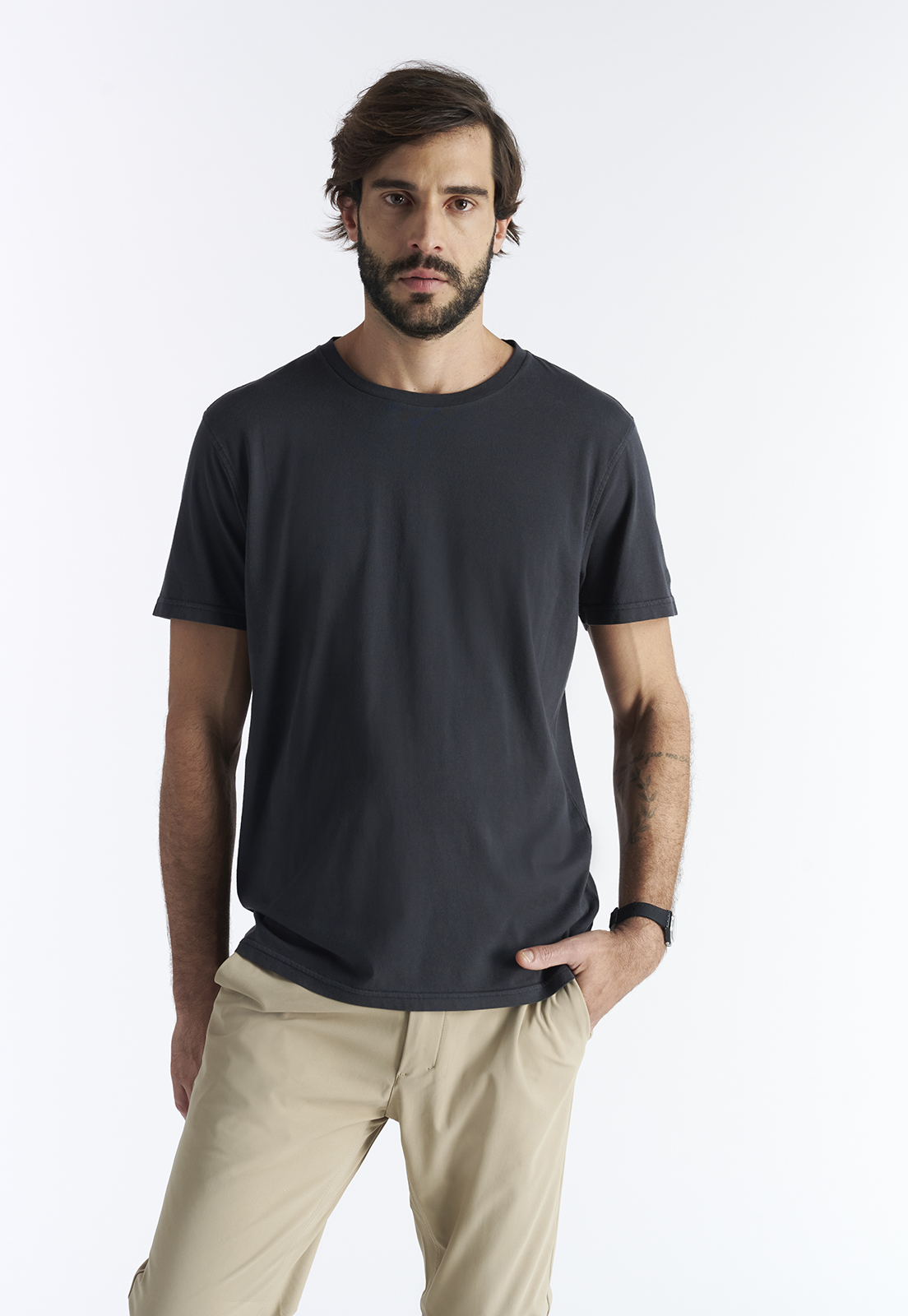 POLERA TRES CRUCES BLACK - 1