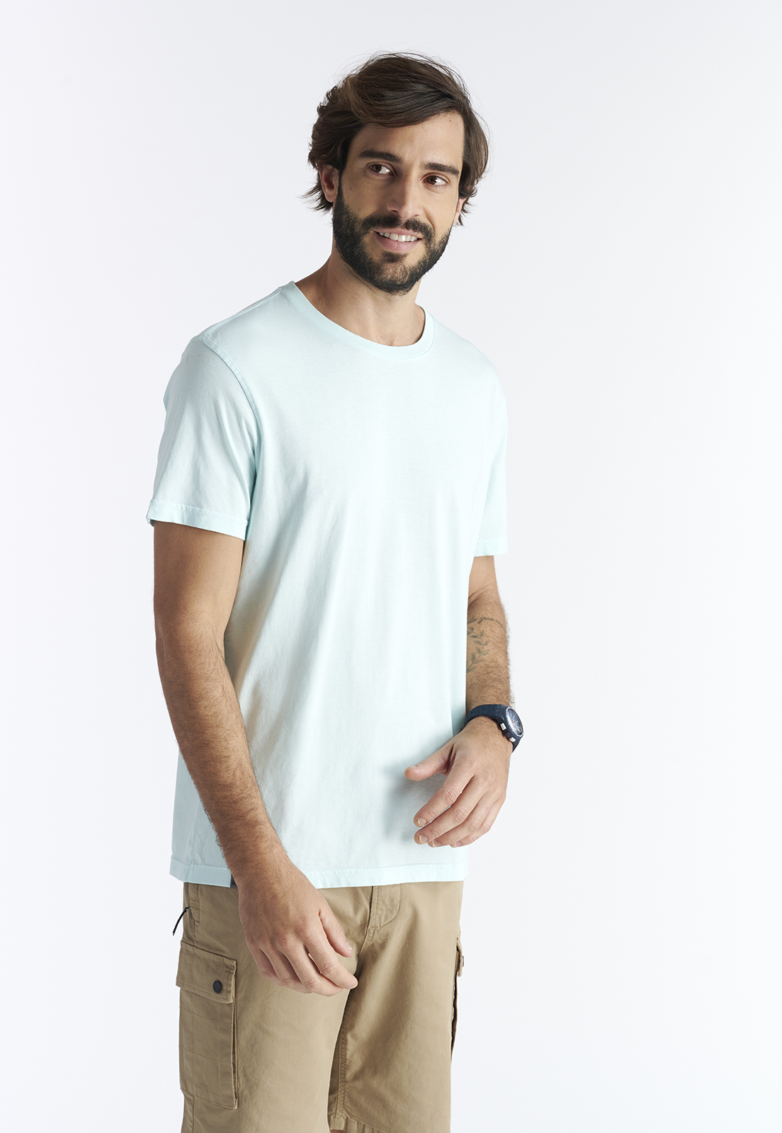POLERA TRES CRUCES LT. BLUE - 1