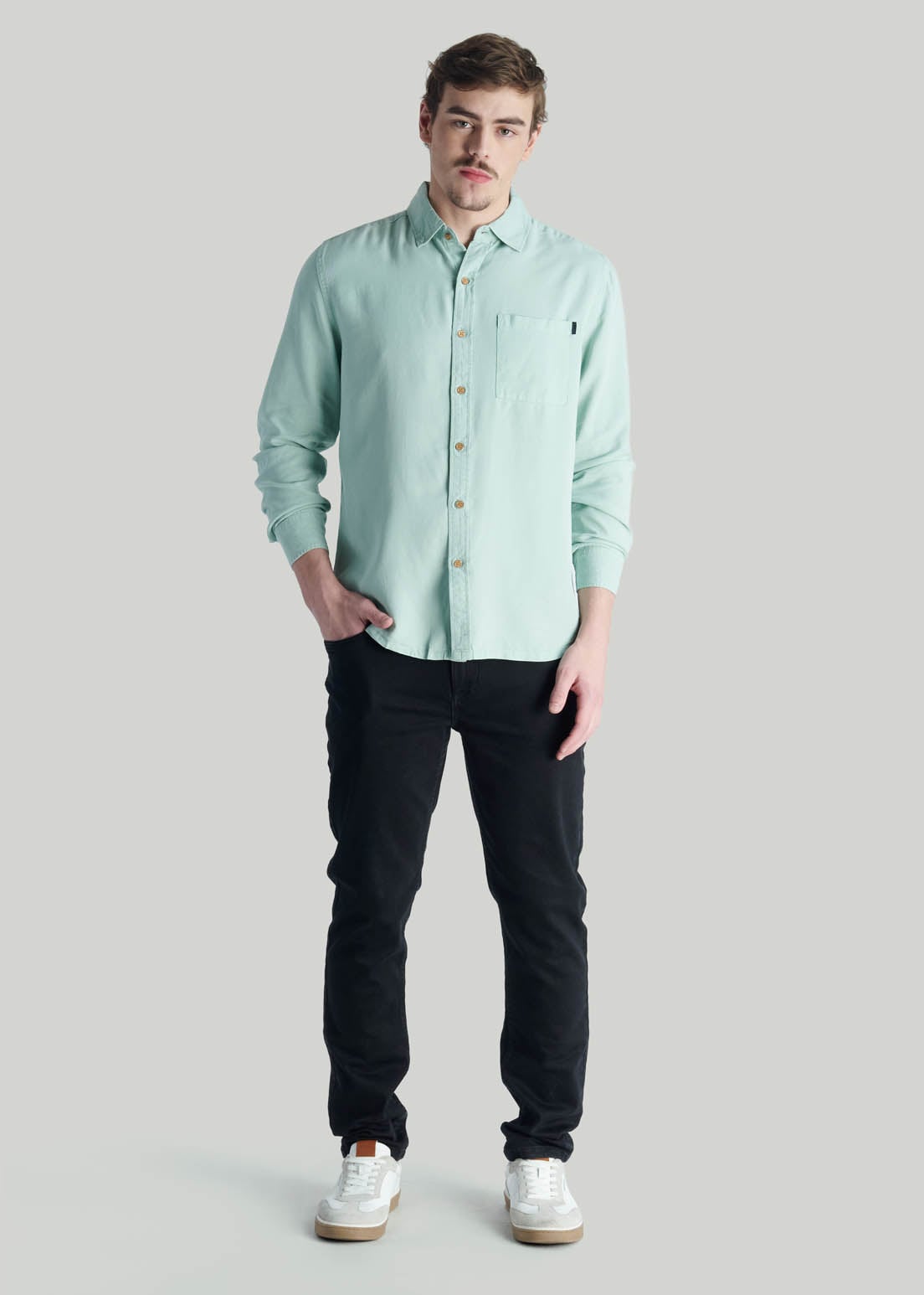 CAMISA NATURAL LT. BLUE - 2