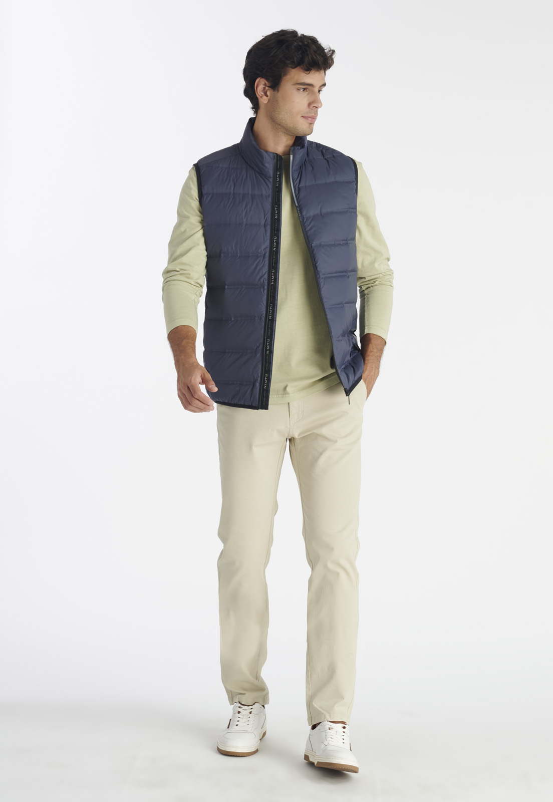 VEST HOMBRE NIMTU AZUL CALBUCO CASUAL - 2