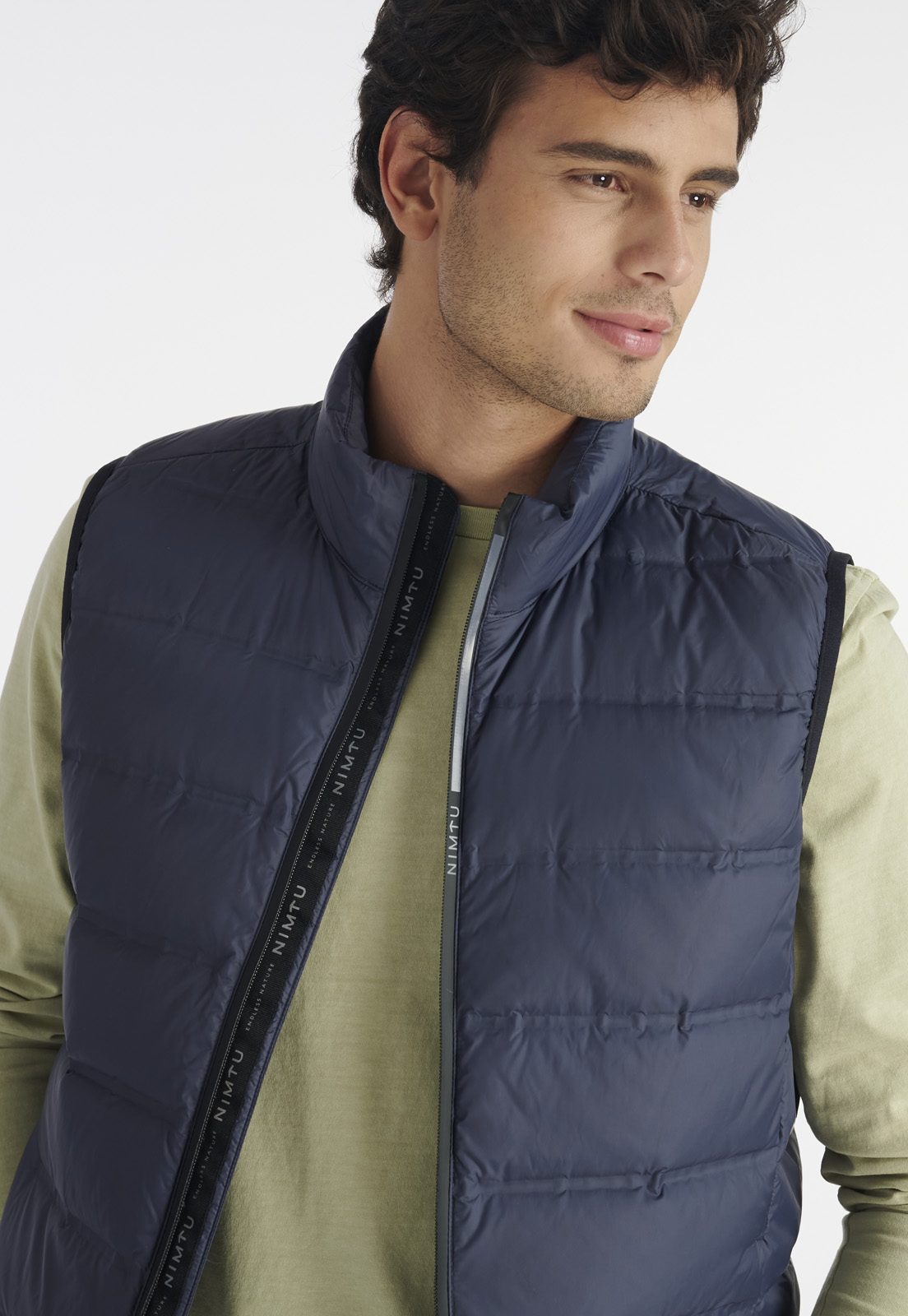 VEST HOMBRE NIMTU AZUL CALBUCO CASUAL - 3