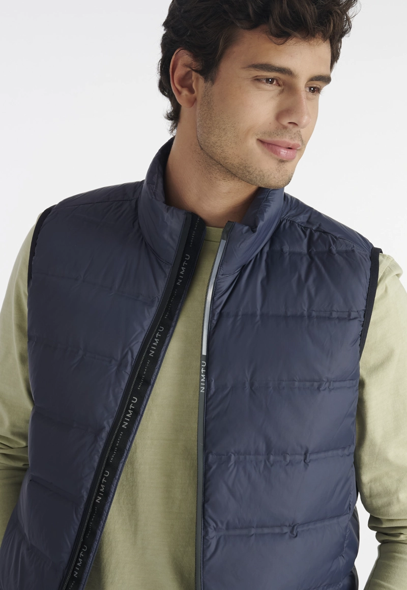 VEST HOMBRE NIMTU AZUL CALBUCO CASUAL - 3