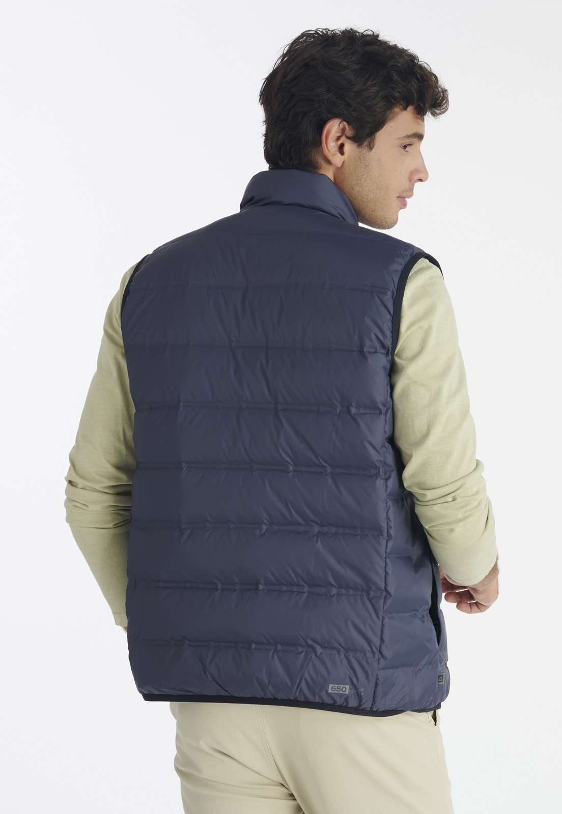 VEST HOMBRE NIMTU AZUL CALBUCO CASUAL - 4