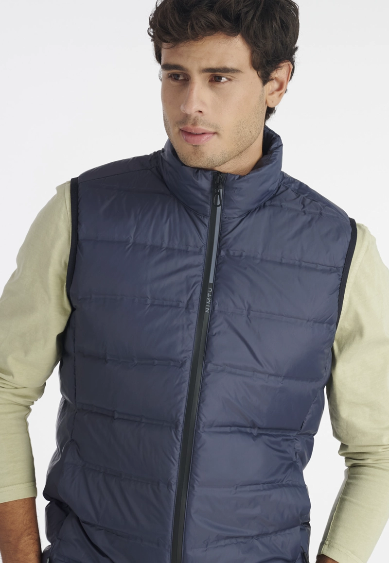 VEST HOMBRE NIMTU AZUL CALBUCO CASUAL - 5