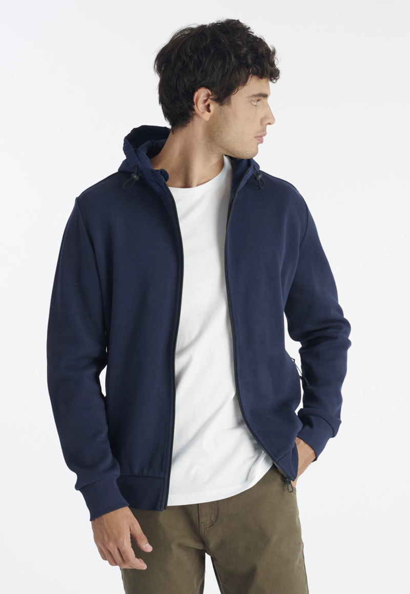 POLERÓN HOMBRE NIMTU AZUL MONTT CASUAL - 1