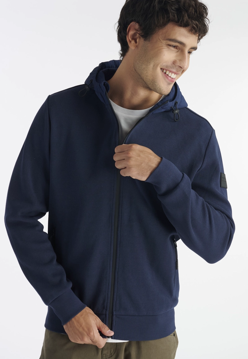 POLERÓN HOMBRE NIMTU AZUL MONTT CASUAL - 3