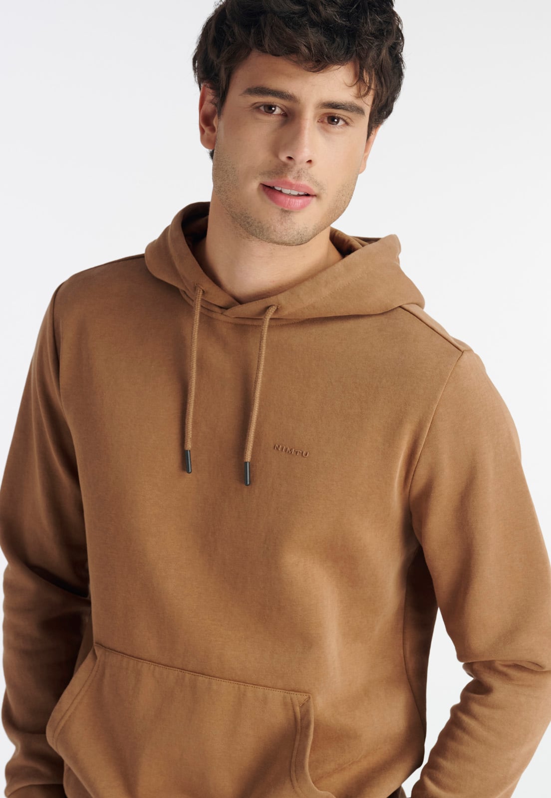 POLERÓN HOMBRE NIMTU CAFE TOLTEN CASUAL TAUPE - 3