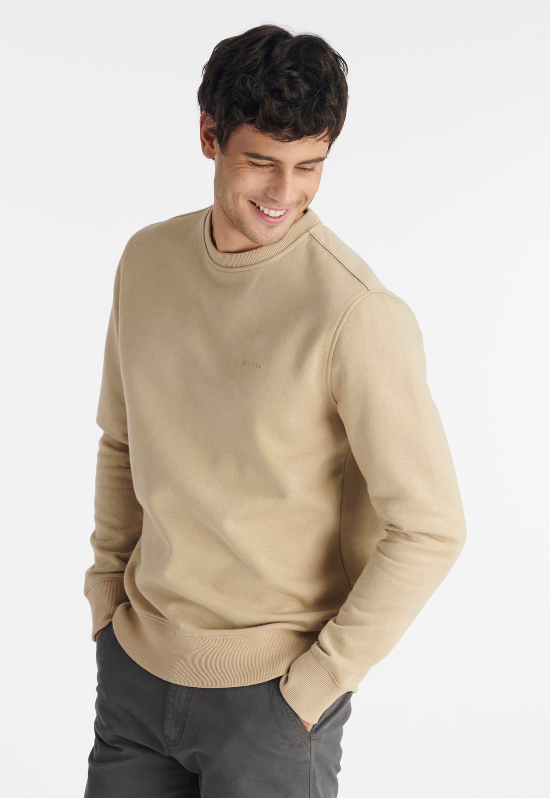 POLERÓN HOMBRE NIMTU VERDE LIMARI CASUAL OLIVE - 1