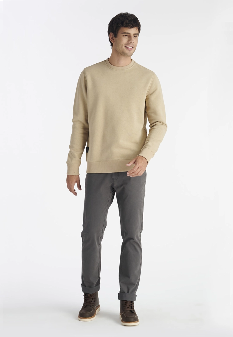 POLERÓN HOMBRE NIMTU VERDE LIMARI CASUAL OLIVE - 2
