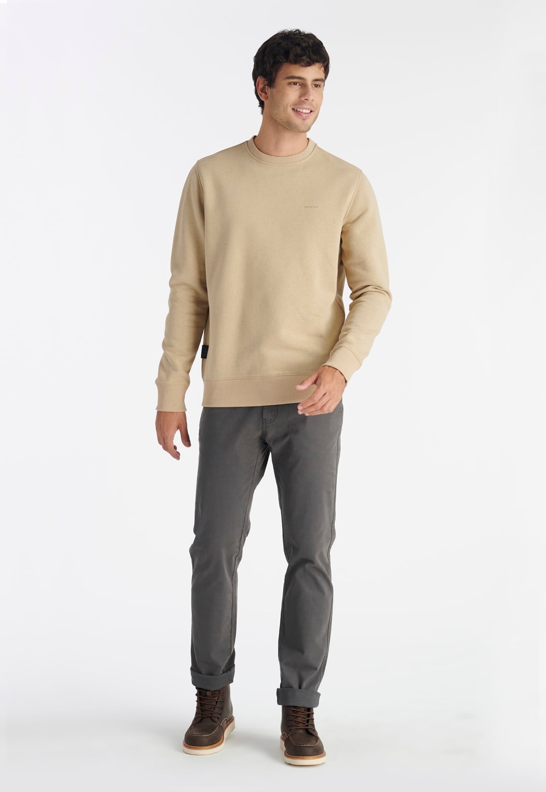 POLERÓN HOMBRE NIMTU VERDE LIMARI CASUAL OLIVE - 2