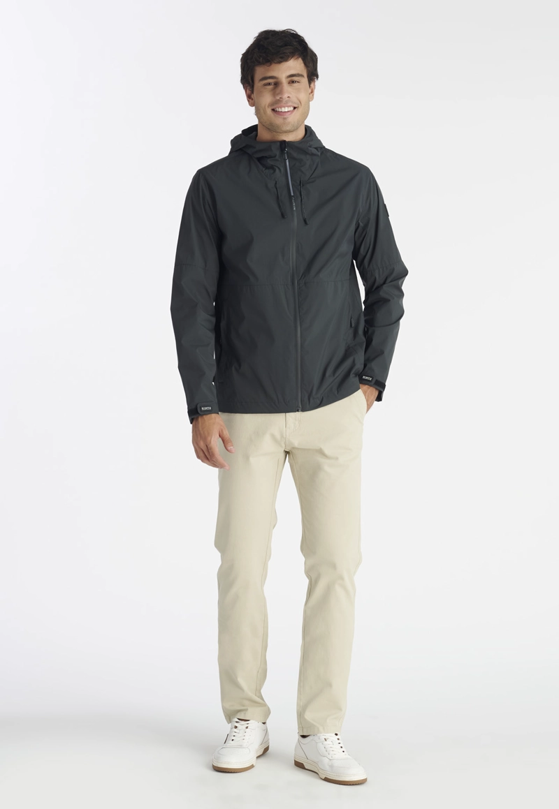 CHAQUETA HOMBRE NIMTU NEGRO CORTAVIENTO MAIPO NT - 2