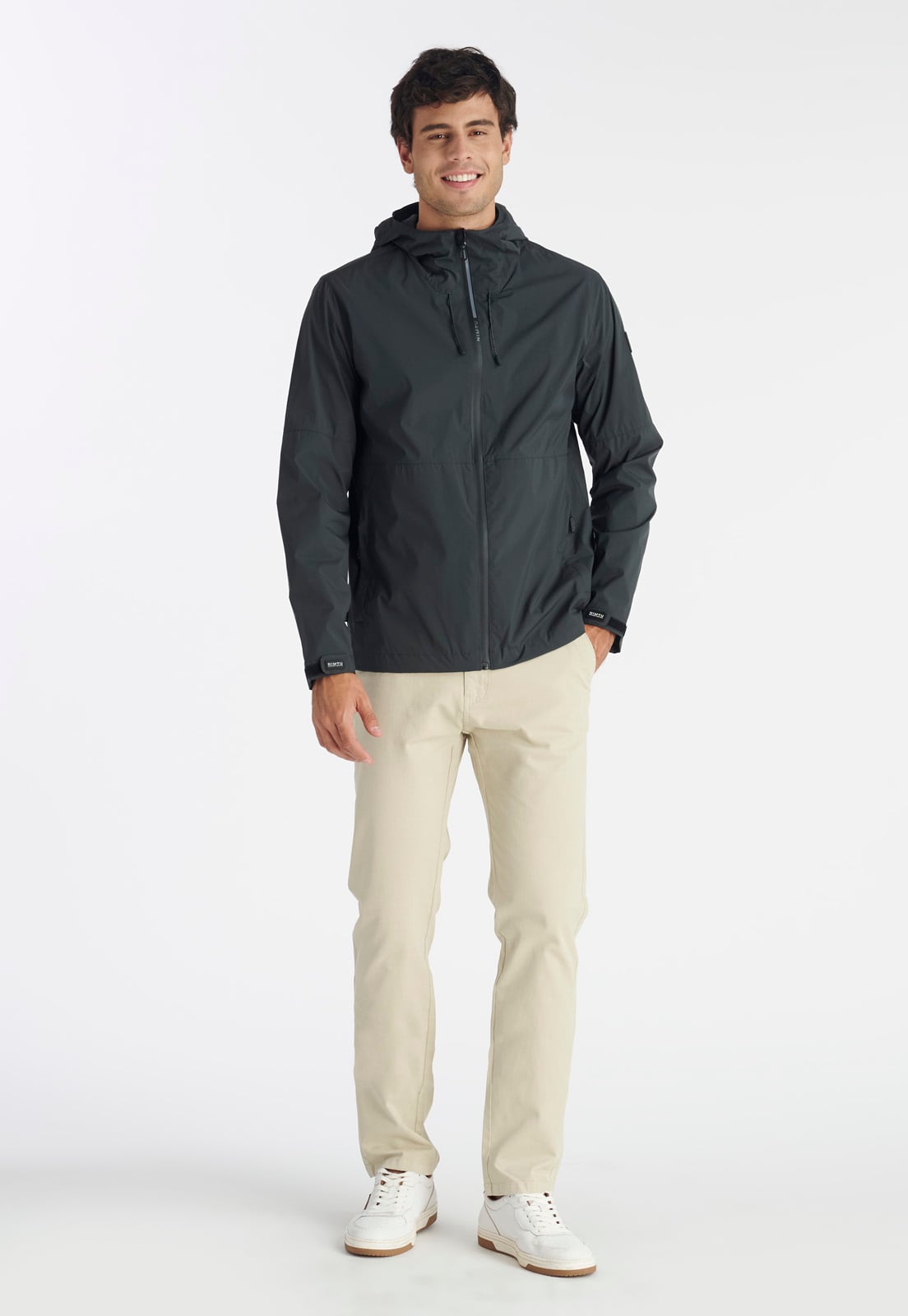 CHAQUETA HOMBRE NIMTU NEGRO CORTAVIENTO MAIPO NT - 2