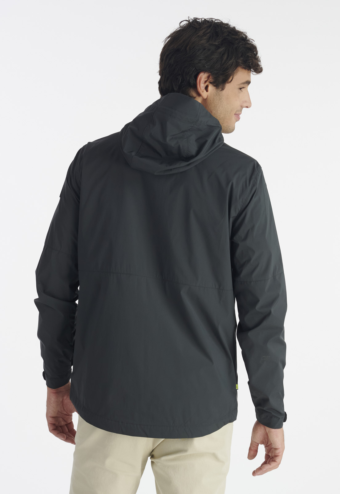 CHAQUETA HOMBRE NIMTU NEGRO CORTAVIENTO MAIPO NT - 4