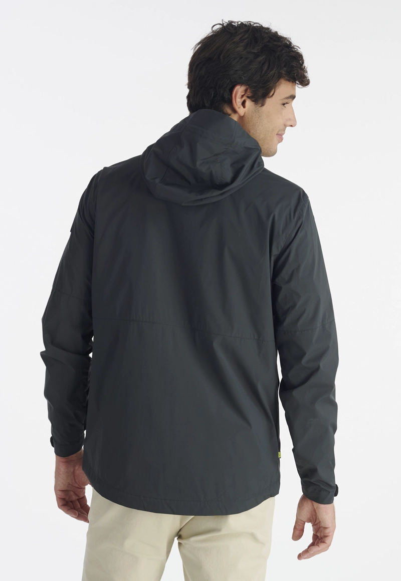 CHAQUETA HOMBRE NIMTU NEGRO CORTAVIENTO MAIPO NT - 4