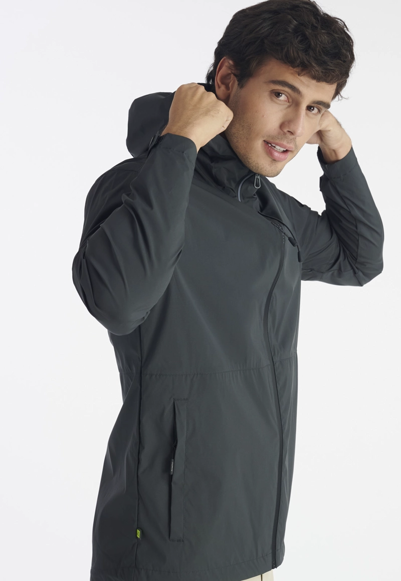 CHAQUETA HOMBRE NIMTU NEGRO CORTAVIENTO MAIPO NT - 5