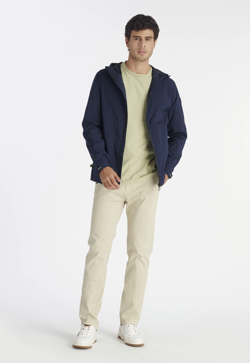 CHAQUETA HOMBRE NIMTU AZUL CORTAVIENTO MAIPO NT NAVY - 2
