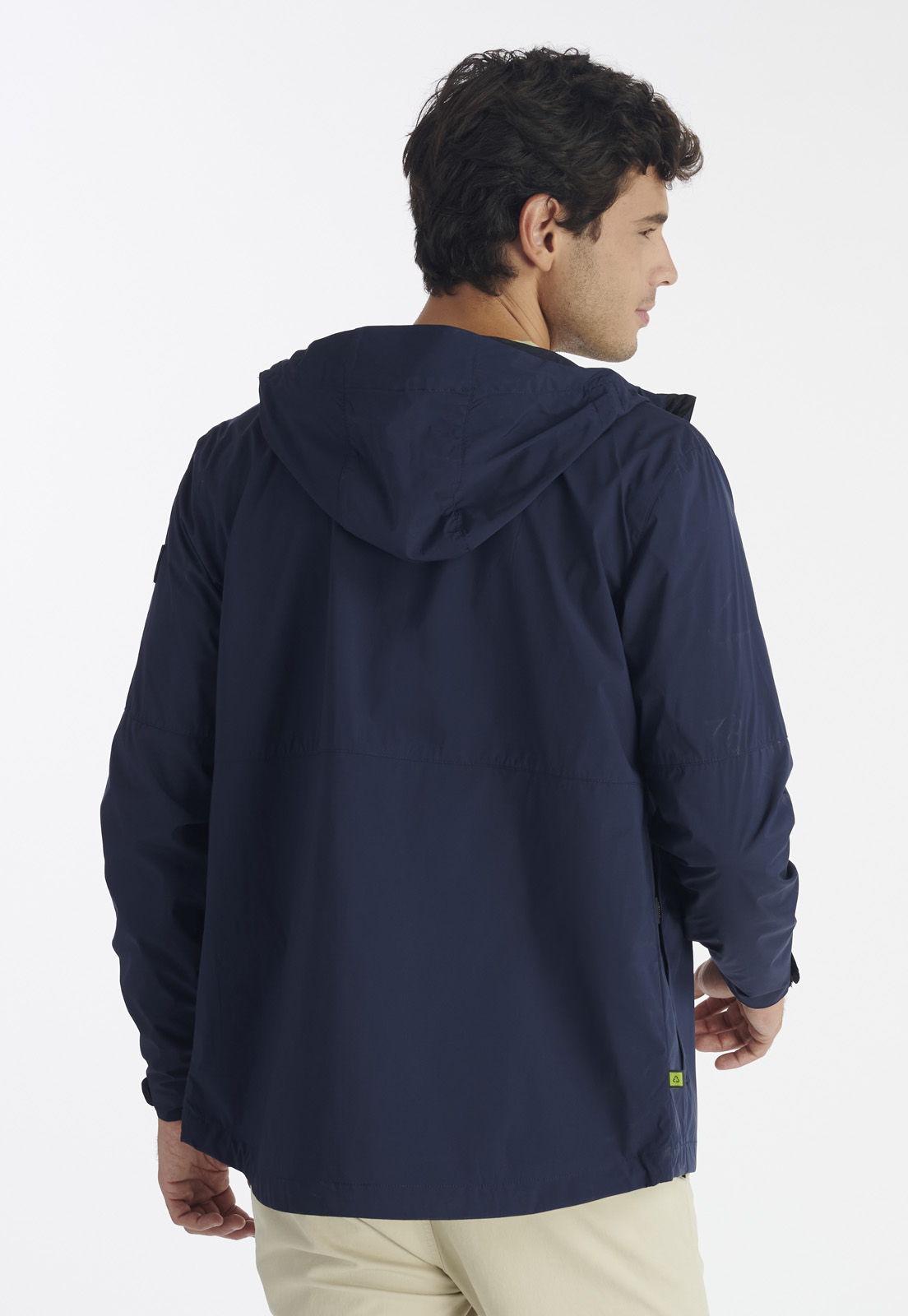 CHAQUETA HOMBRE NIMTU AZUL CORTAVIENTO MAIPO NT NAVY - 4