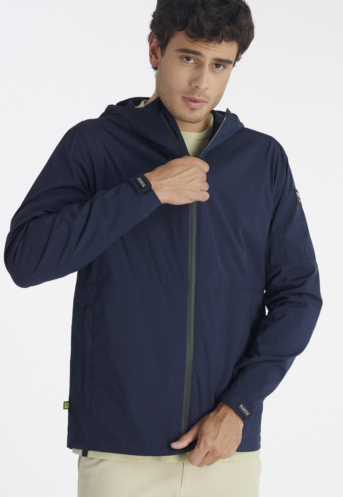 CHAQUETA HOMBRE NIMTU AZUL CORTAVIENTO MAIPO NT NAVY - 5