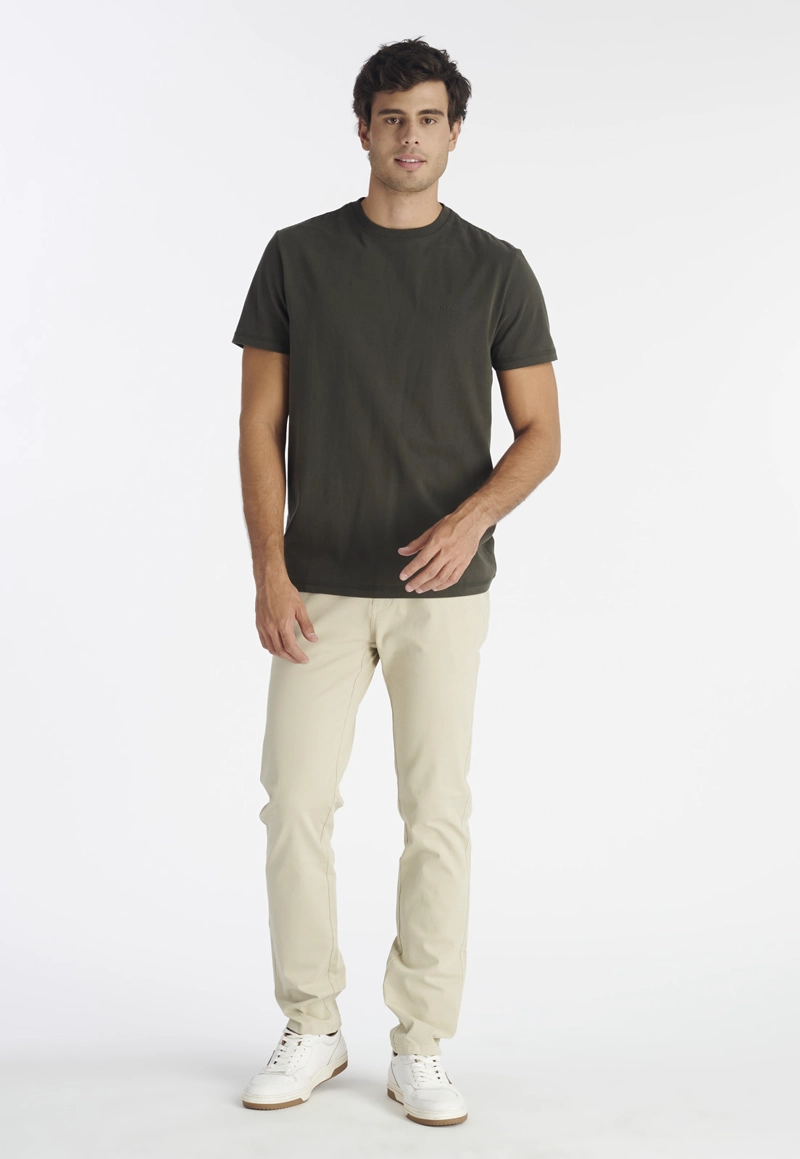 POLERA HOMBRE NIMTU GRIS PETORCA CASUAL CHARCOAL - 2