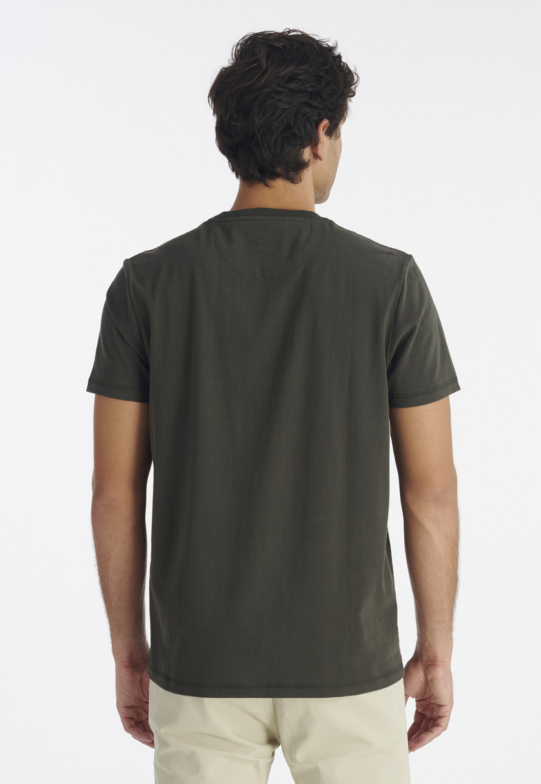 POLERA HOMBRE NIMTU GRIS PETORCA CASUAL CHARCOAL - 4