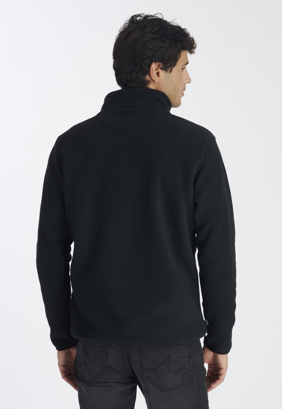 FLEECE HOMBRE NIMTU NEGRO TRONADOR CASUAL BLACK - 4