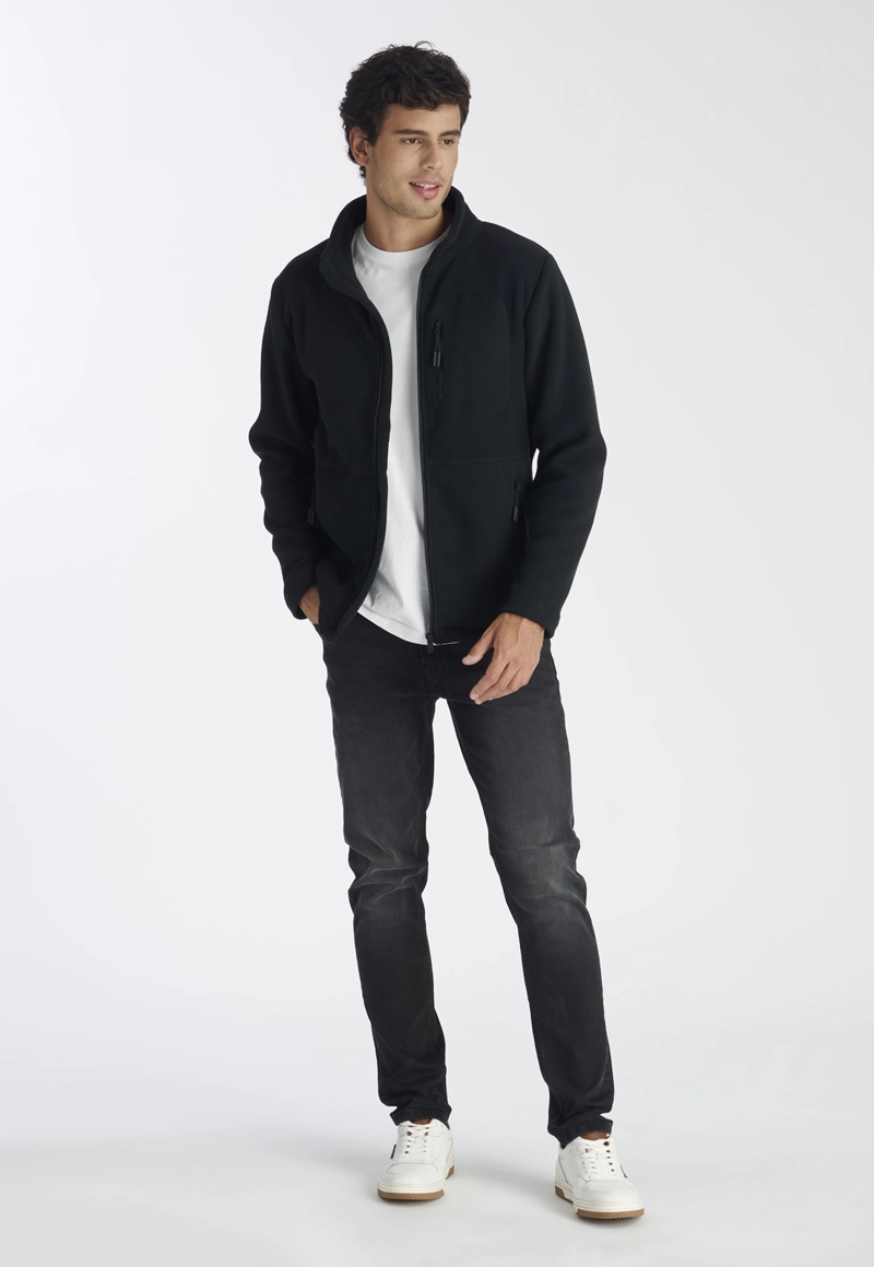 FLEECE HOMBRE NIMTU NEGRO ALTO DEL NARANJO CASUAL - 2