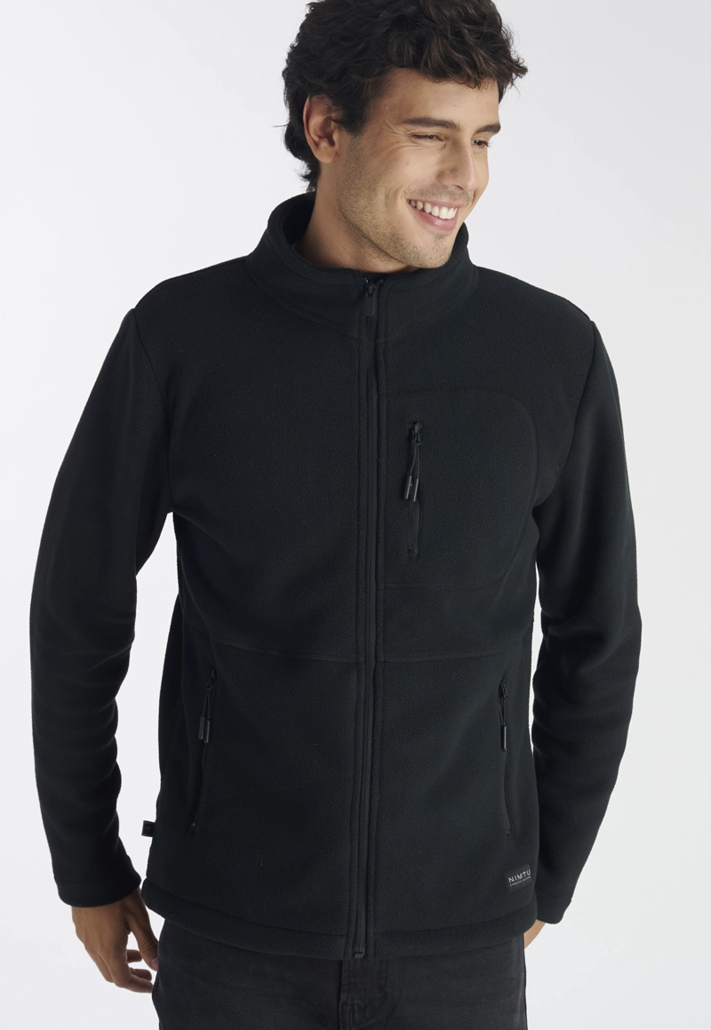FLEECE HOMBRE NIMTU NEGRO ALTO DEL NARANJO CASUAL - 5