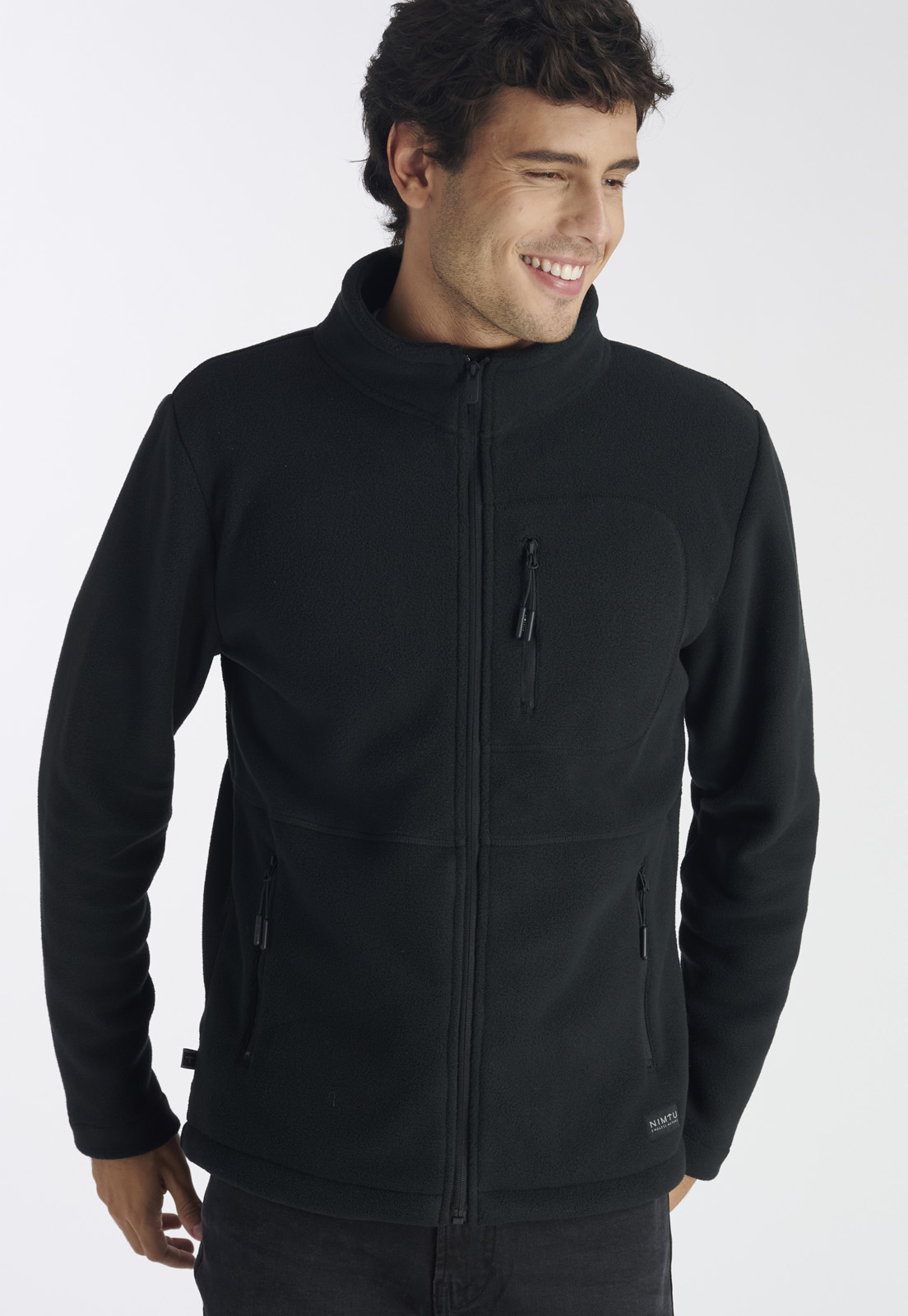 FLEECE HOMBRE NIMTU NEGRO ALTO DEL NARANJO CASUAL - 5