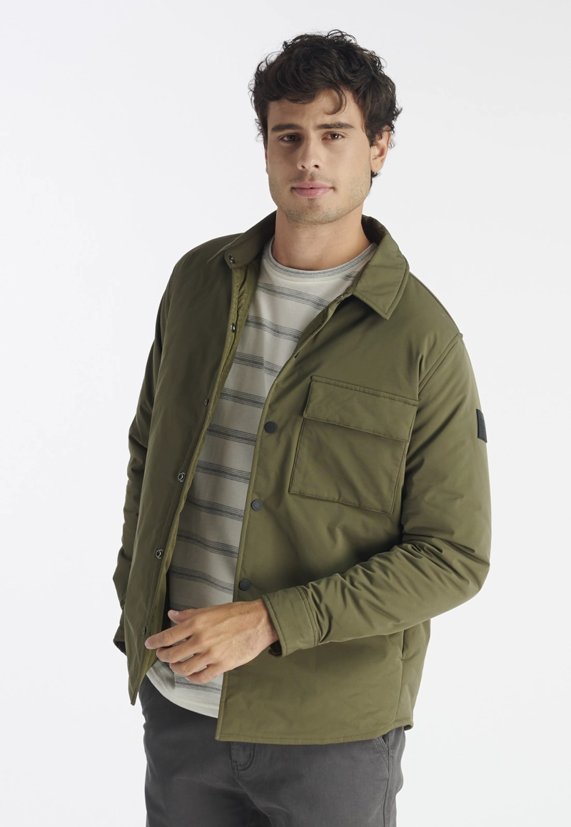 CHAQUETA HOMBRE NIMTU VERDE AUSTRAL NT MILITARY - 1