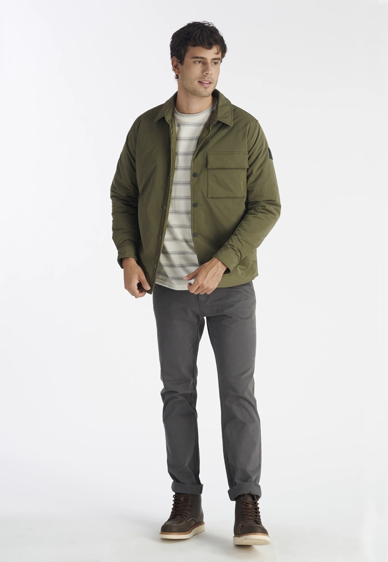 CHAQUETA HOMBRE NIMTU VERDE AUSTRAL NT MILITARY - 2
