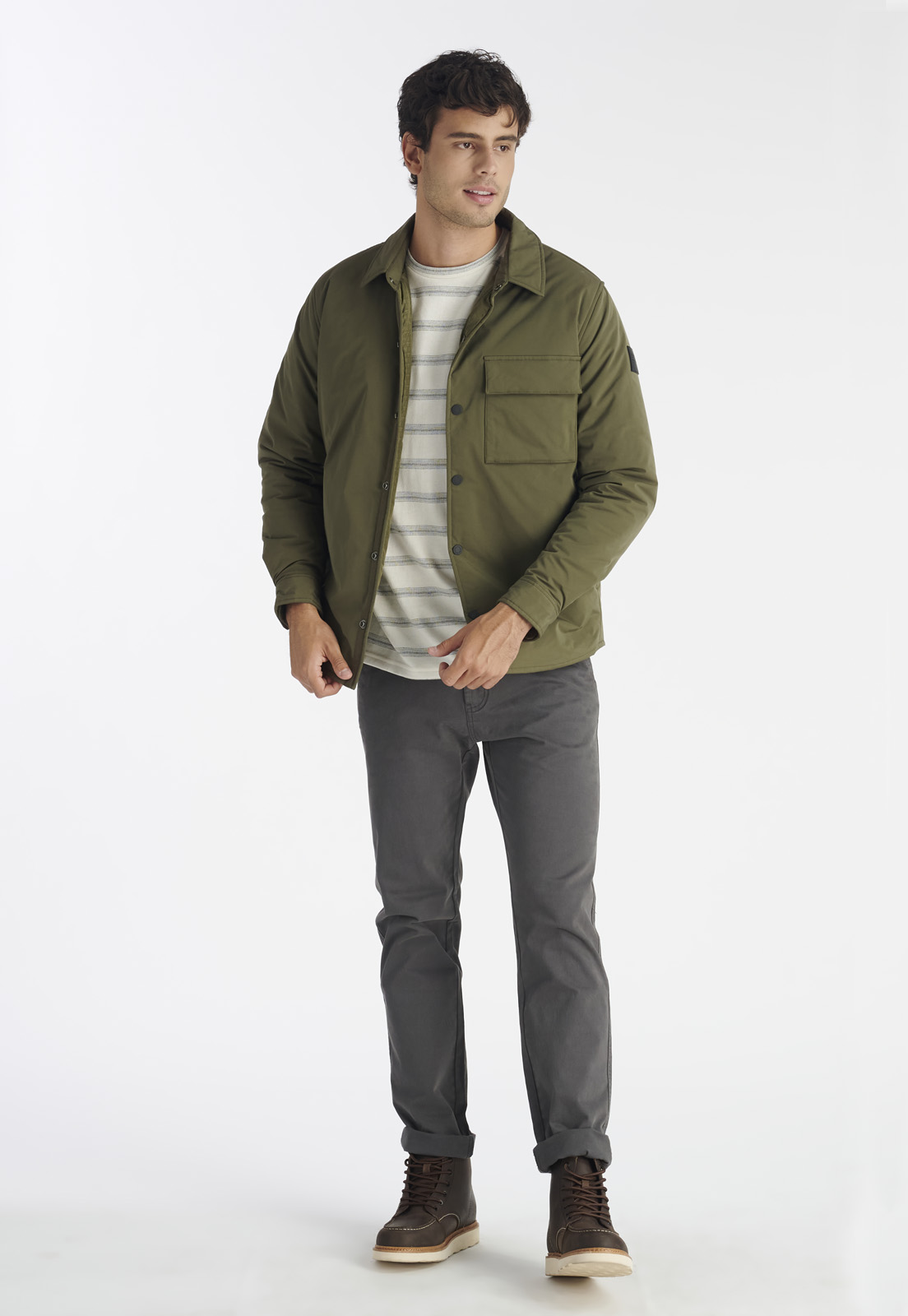 CHAQUETA HOMBRE NIMTU VERDE AUSTRAL NT MILITARY - 2
