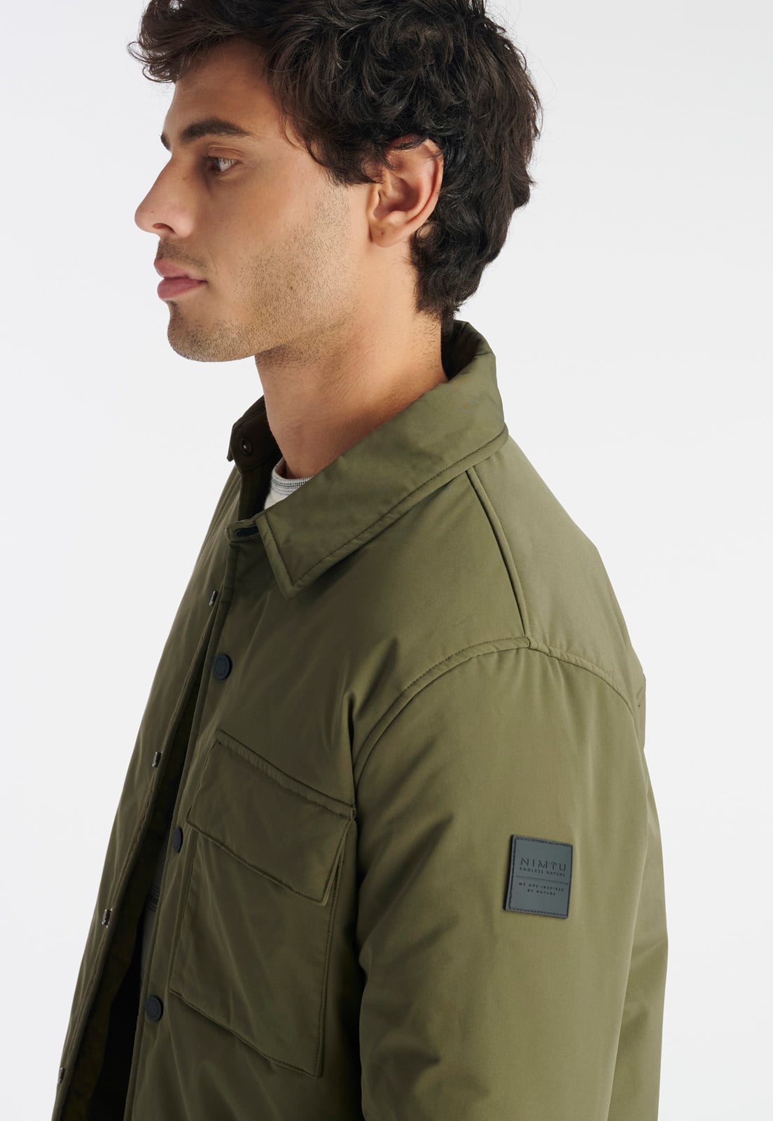CHAQUETA HOMBRE NIMTU VERDE AUSTRAL NT MILITARY - 3