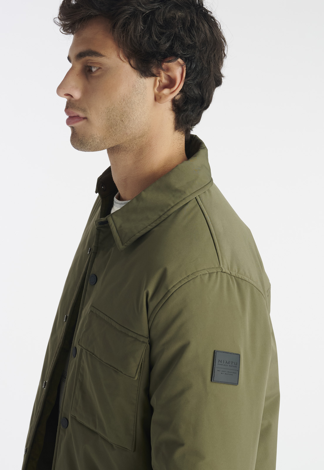 CHAQUETA HOMBRE NIMTU VERDE AUSTRAL NT MILITARY - 3