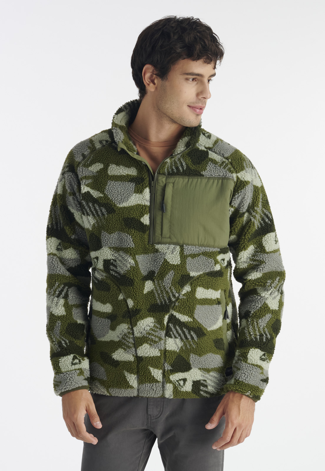 CHIPORRO HOMBRE NIMTU VERDE JUNCO CASUAL OLIVE - 1