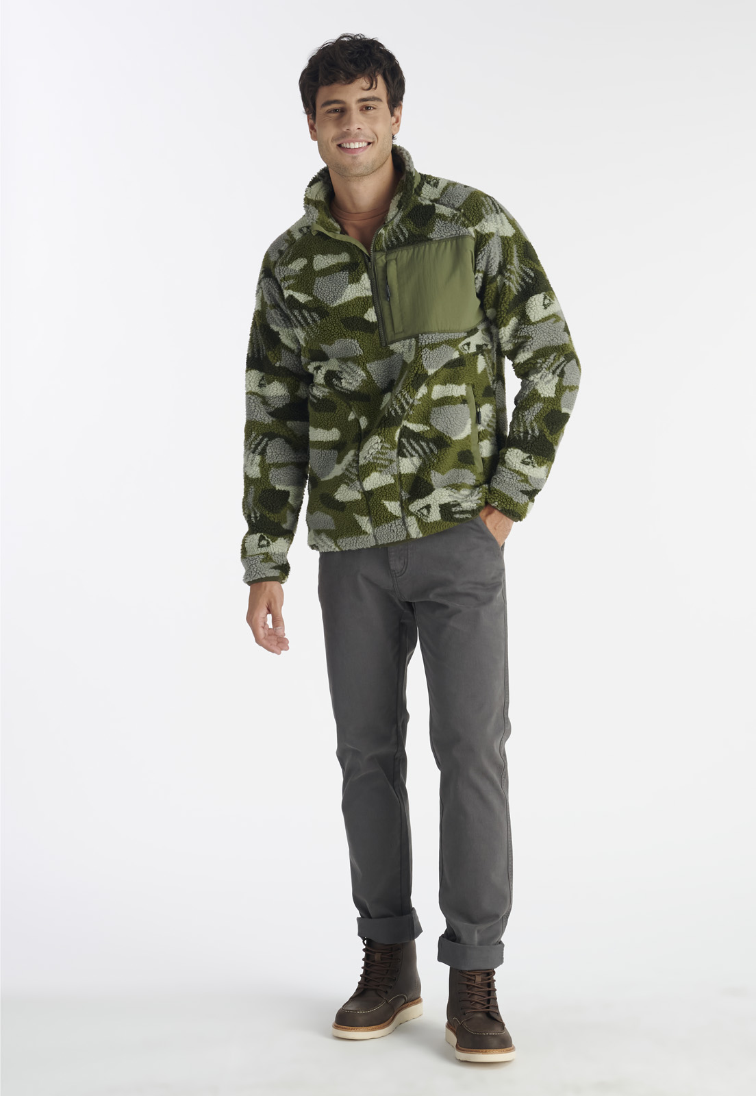 CHIPORRO HOMBRE NIMTU VERDE JUNCO CASUAL OLIVE - 2