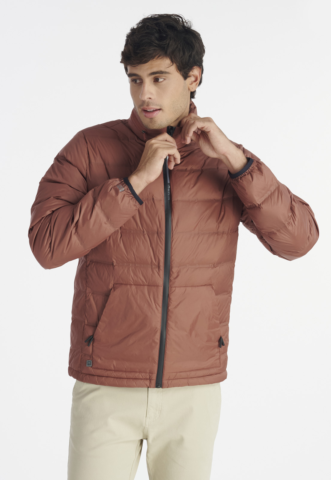 CHAQUETA HOMBRE NIMTU ROJO LONQUIMAY NT BRICK - 1