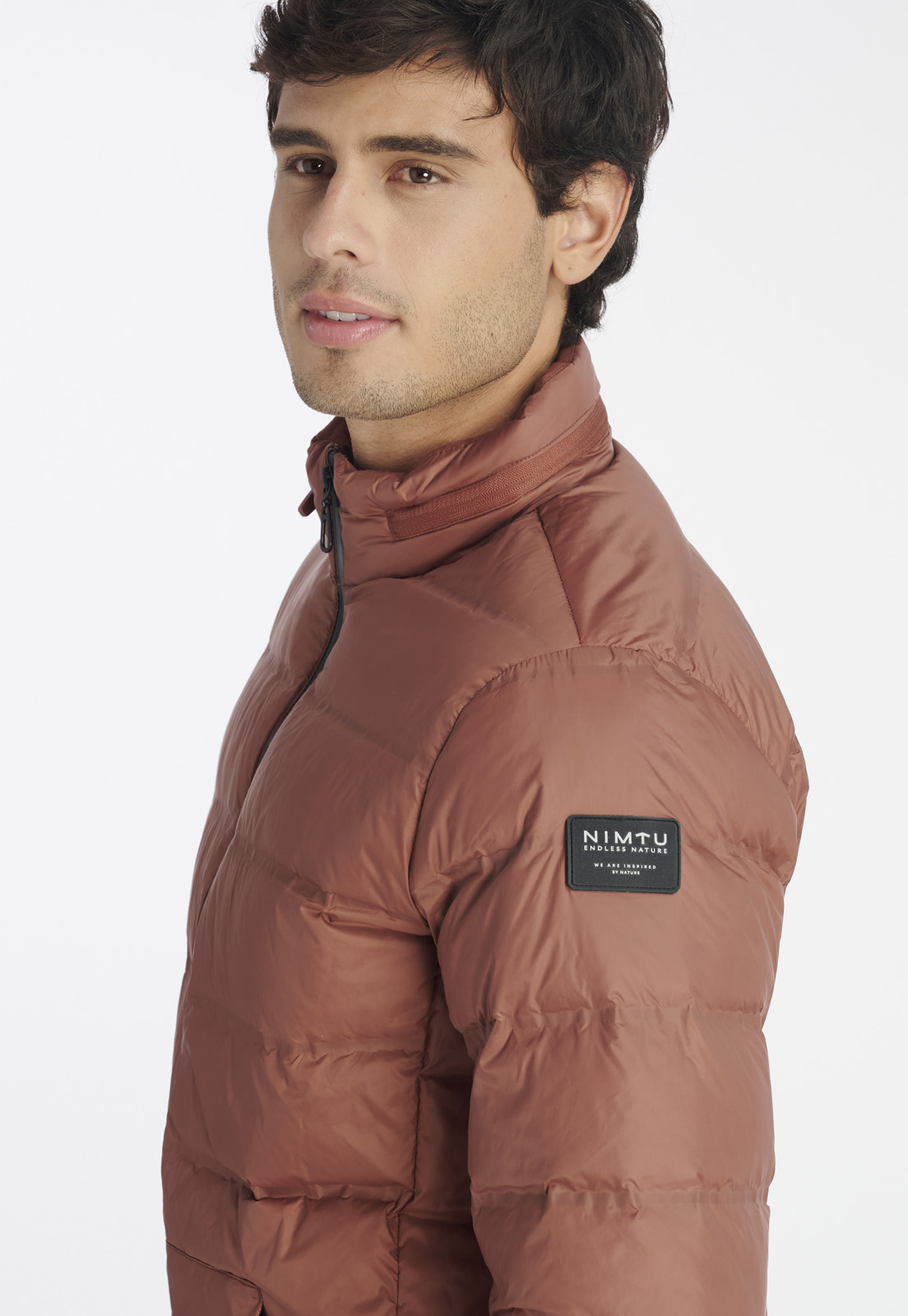 CHAQUETA HOMBRE NIMTU ROJO LONQUIMAY NT BRICK - 3