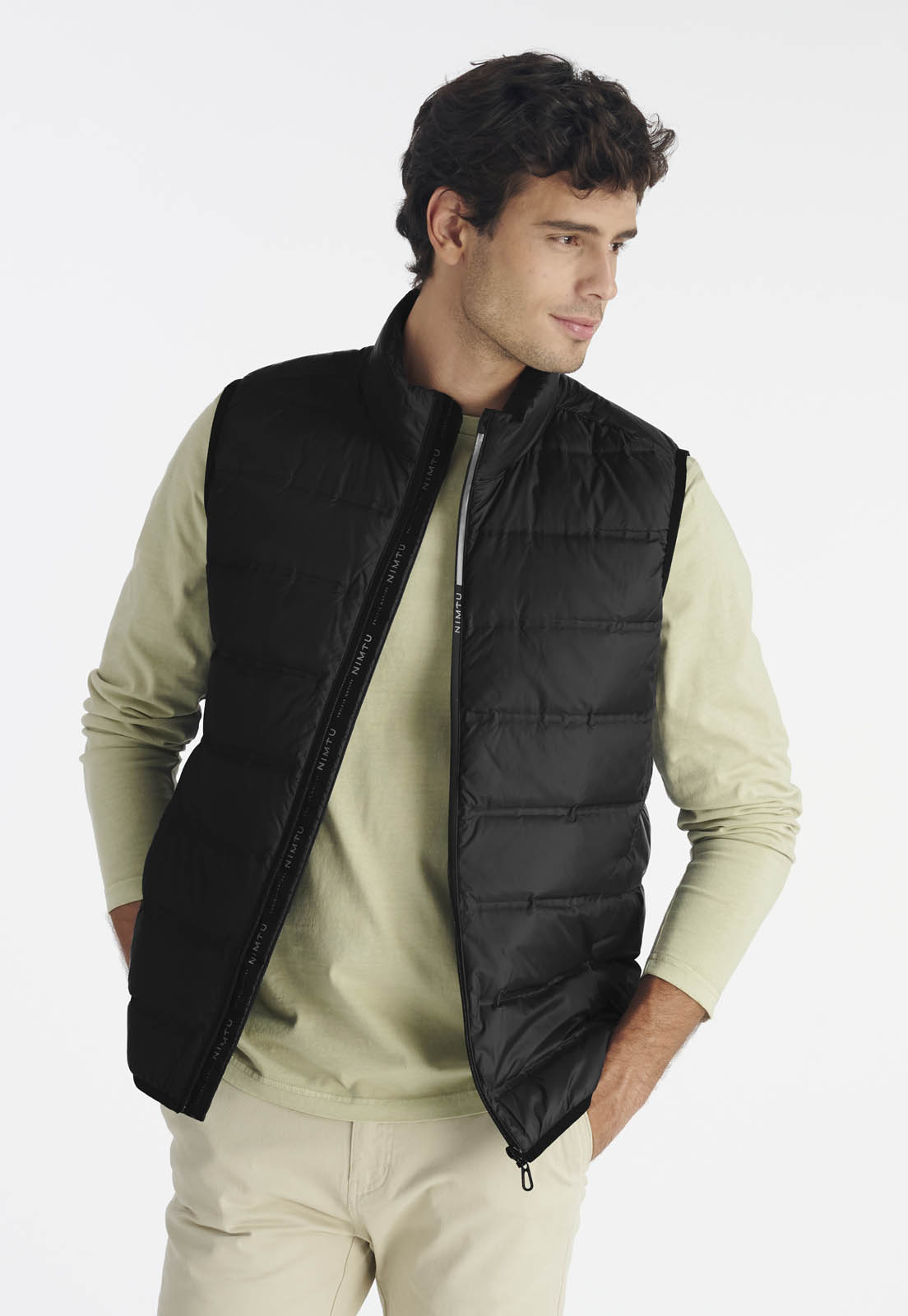 VEST CALBUCO CASUAL BLACK - 1