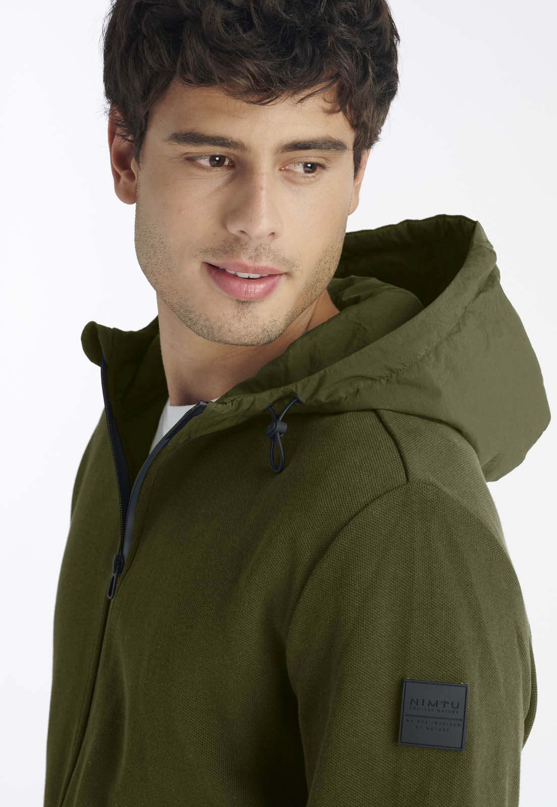 POLERON MONTT CASUAL OLIVE - 4