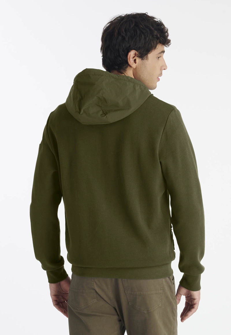 POLERON MONTT CASUAL OLIVE - 5