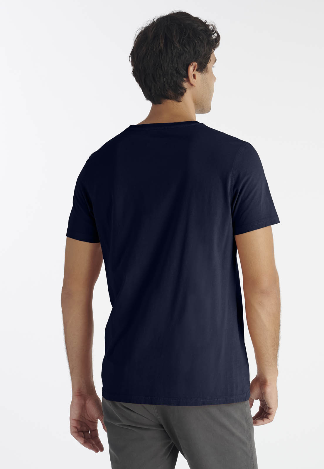 POLERA TRES CRUCES CASUAL NAVY - 4