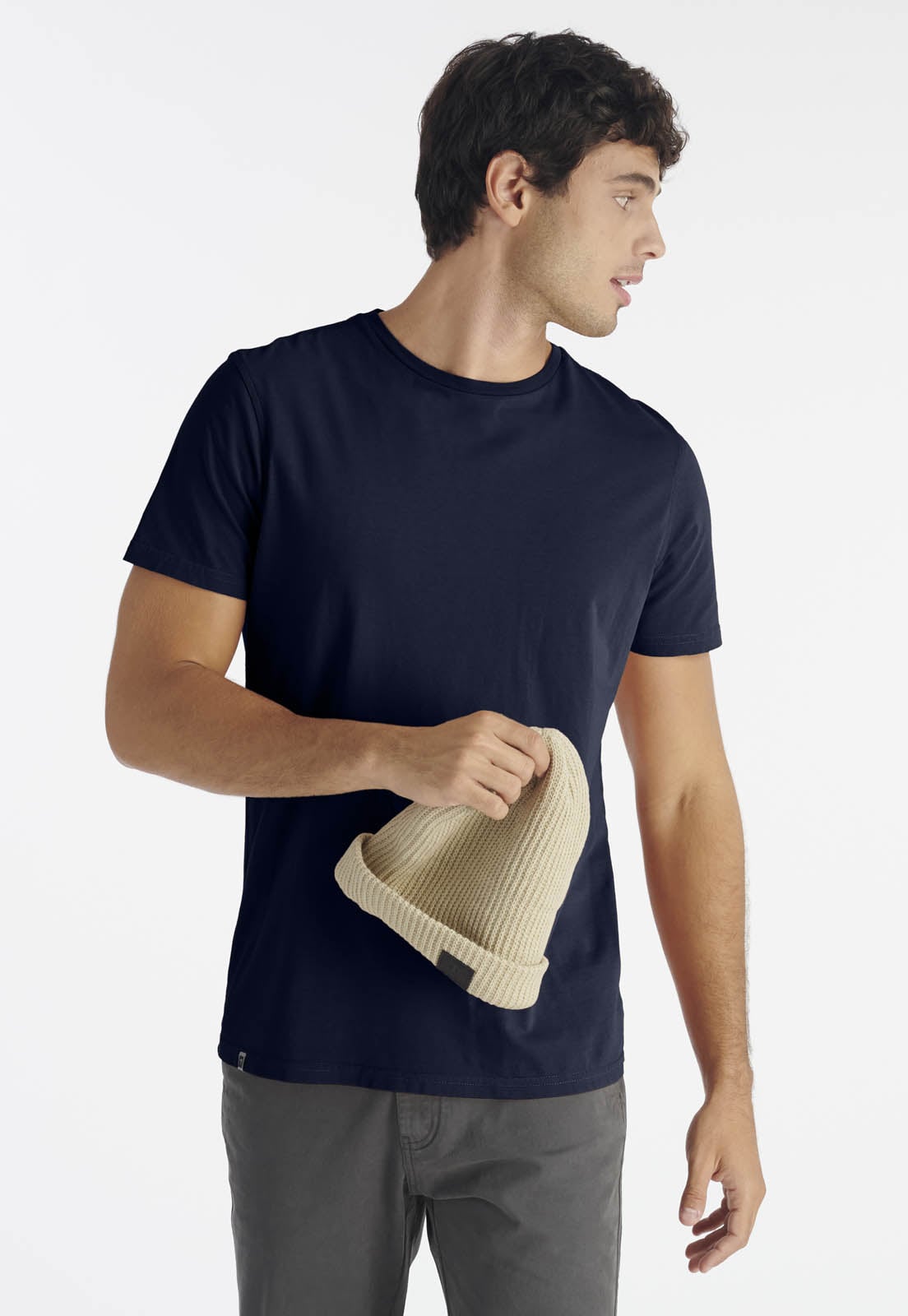 POLERA TRES CRUCES CASUAL NAVY - 5