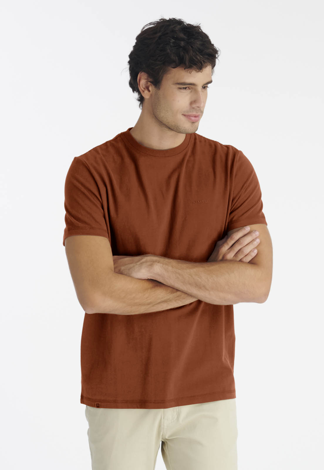 POLERA PETORCA CASUAL BRICK - 1
