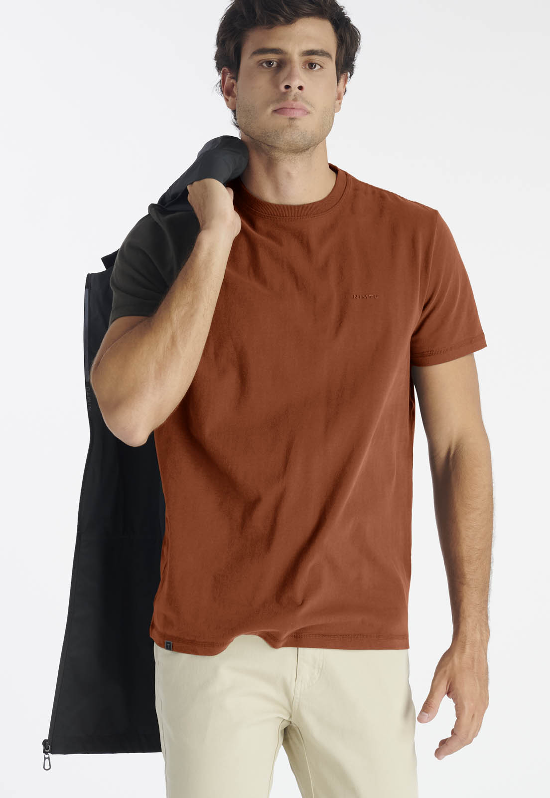 POLERA PETORCA CASUAL BRICK - 5