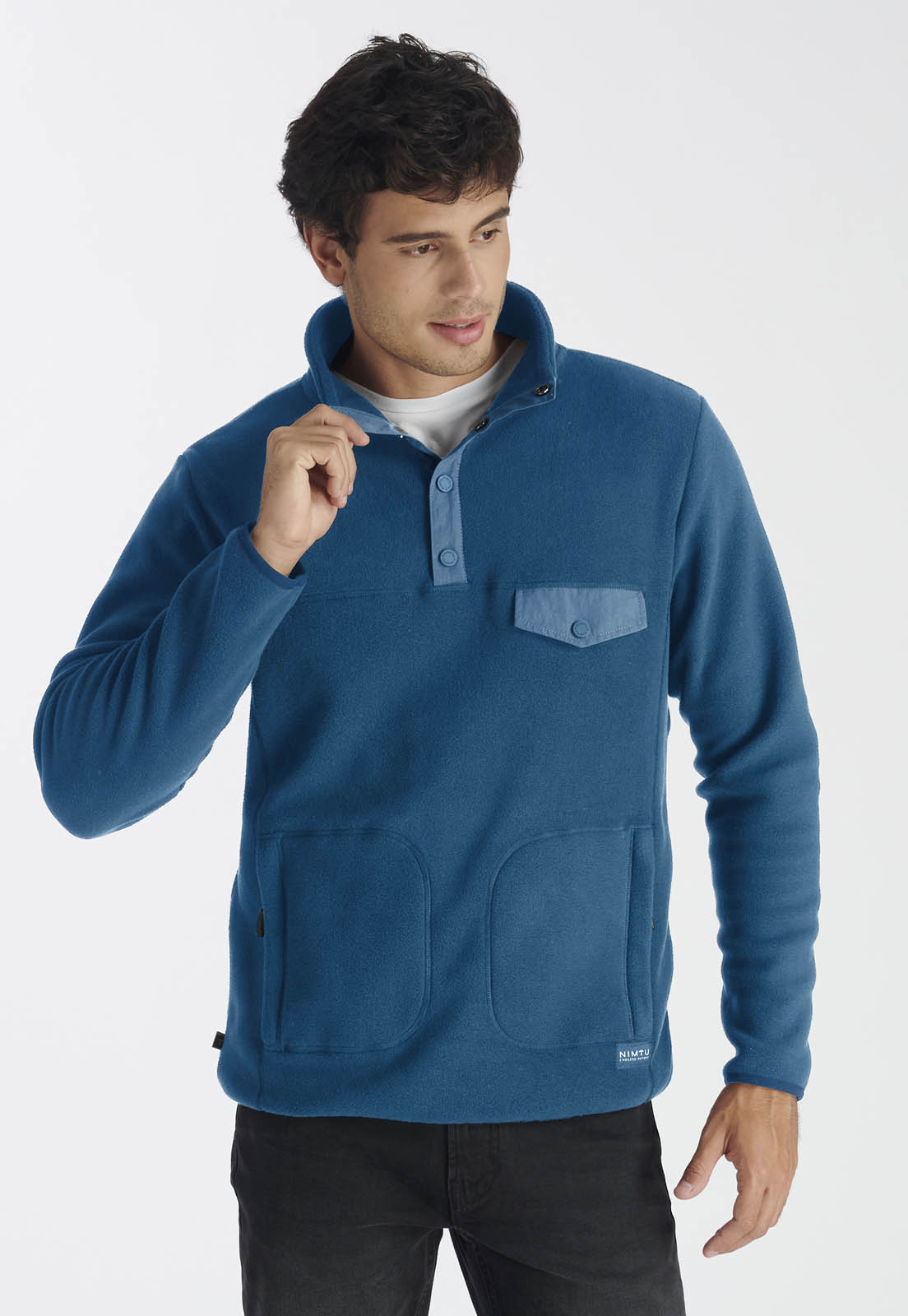 FLEECE TRONADOR CASUAL BLUE - 1