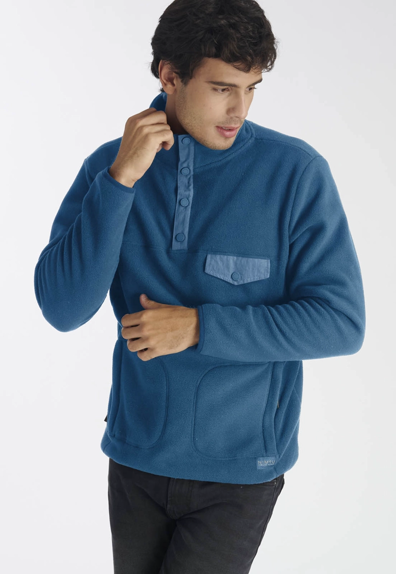 FLEECE TRONADOR CASUAL BLUE - 5