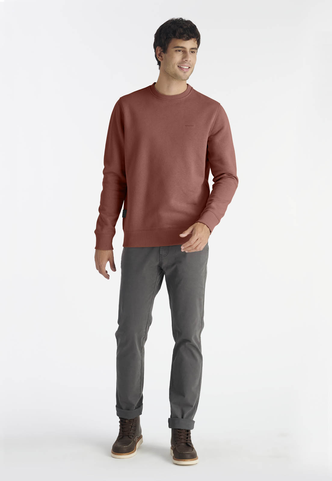 POLERON LIMARI CASUAL BURGUNDY - 2