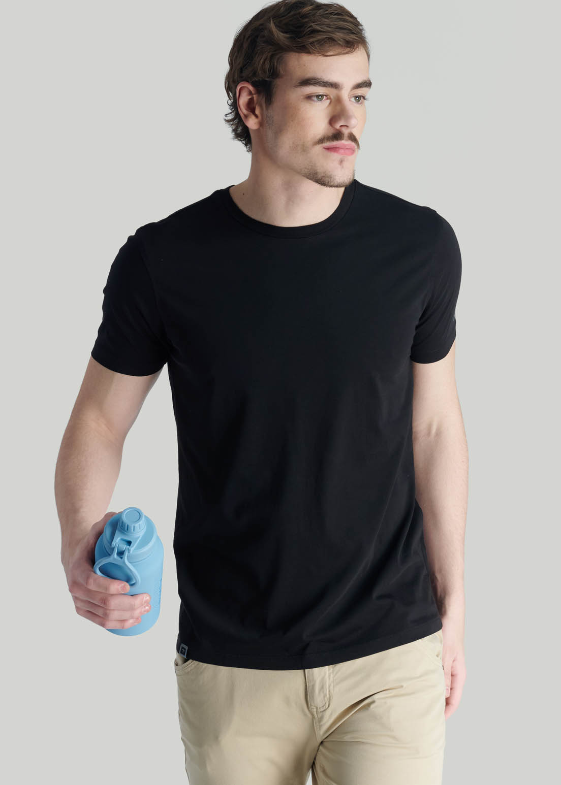 POLERA CASUAL TRES CRUCES BLACK - 5